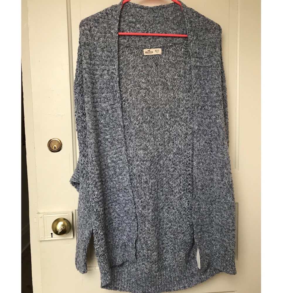 Hollister long cardigan sweater